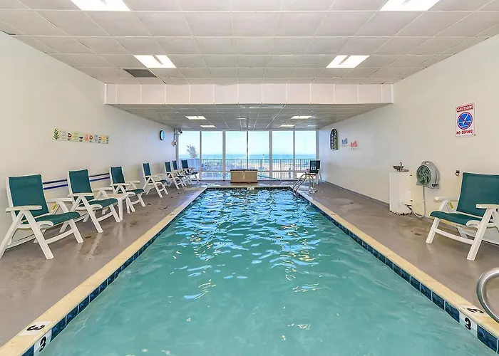 Quay-beautiful Ocean Front Unit With Indoor Pool!